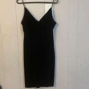 Black Velvet BodyCon Dress